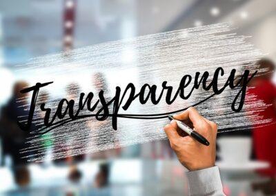 Transparent Data Practices – benefits for small businesses
